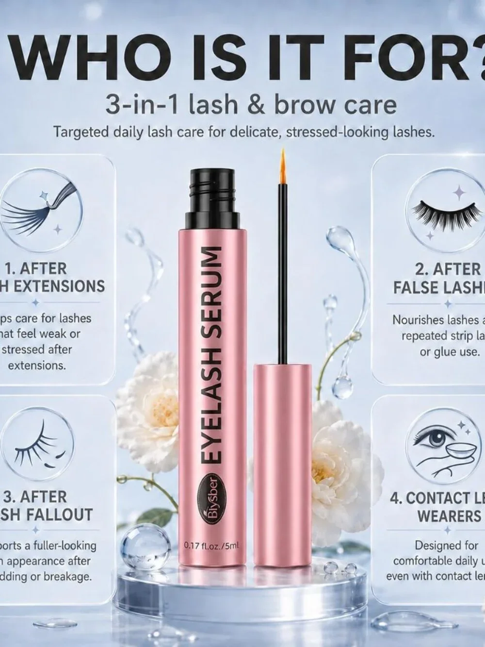 NEW Lash Serum for Eyelash Growth